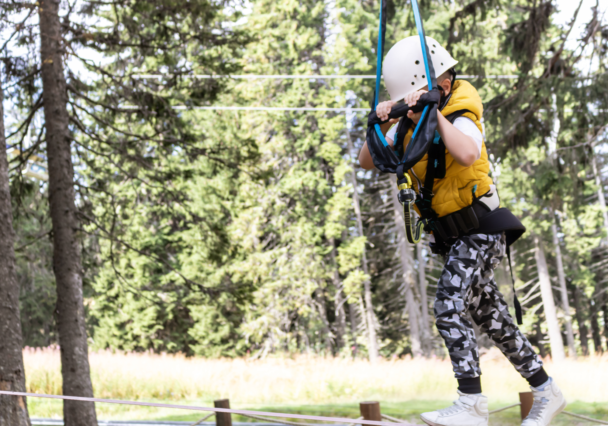 Adrenalin in zipline Bovec